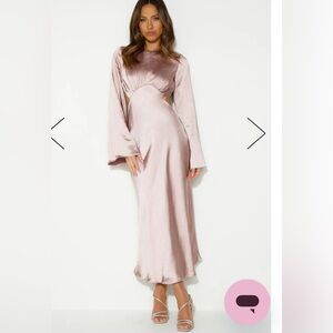 Hello Molly rose pink dress size M/US 8